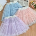 thumbnail image 5 of XXWXYD Girls Tutu Skirt Elastic Waist Toddler Ballet Dance Skirt Cute Puffy Tulle Layered Skirt for 𝖢arnival Part𝗒 Birthday Christmas, 5 of 5