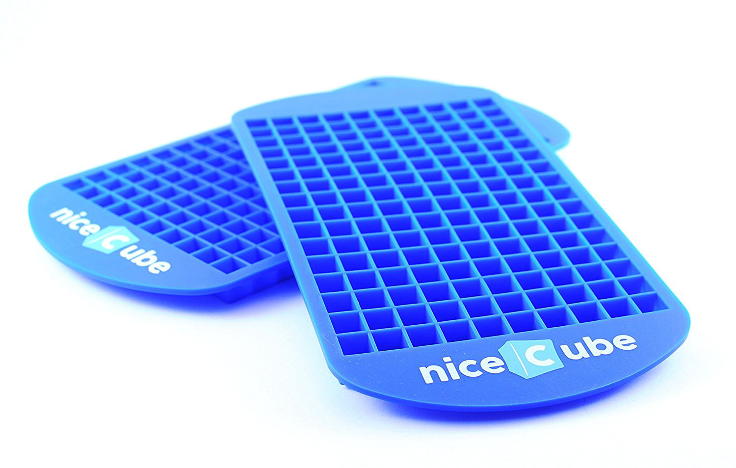 Silicone Ice Cube Trays by niceCube Our Small Ice Cubes Will Chill Your Drink Faster Each Tray Makes 160 Mini Cubes 2 Pack