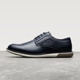 thumbnail image 3 of Zapatillas Oxford de Vestir para Hombre Bruno Marc Azul Talla 10W, 3 of 9
