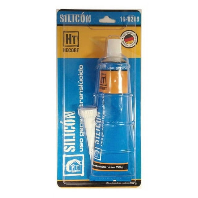 Silicon Forte de Uso General Transparente 70gr (blister) 160209