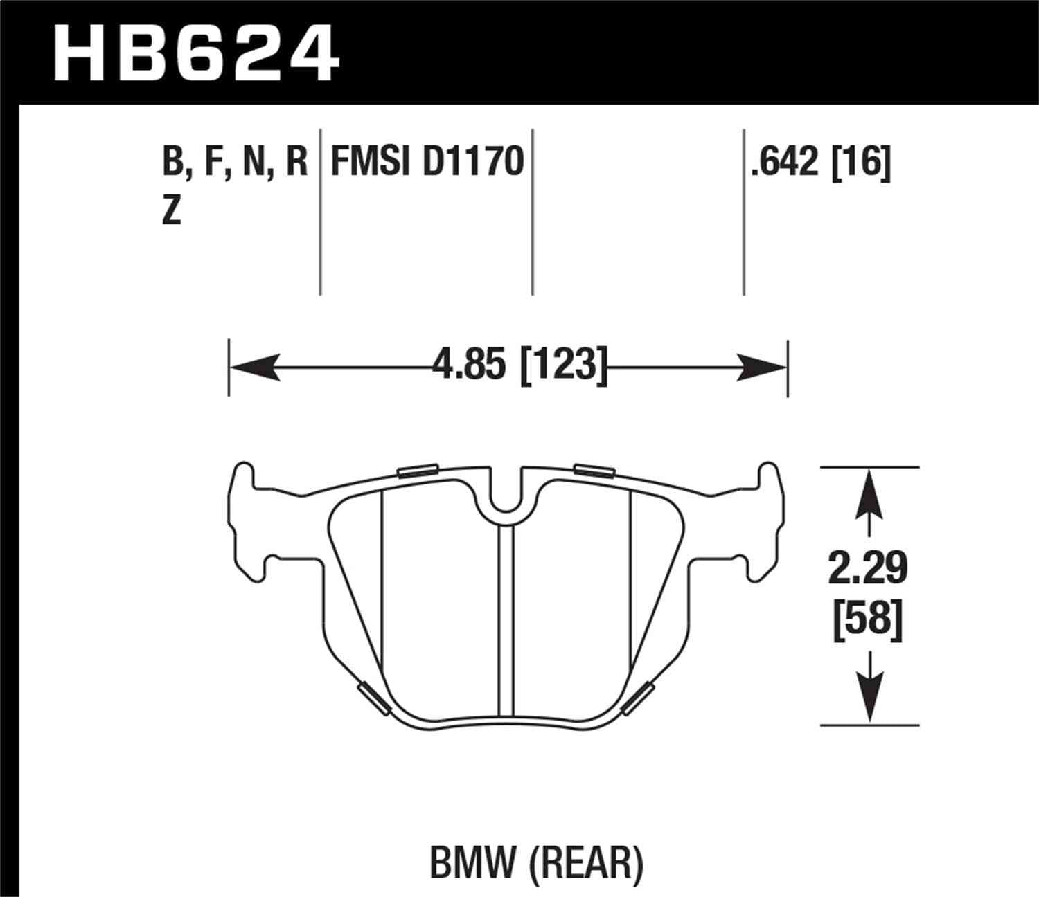 Hawk 06 BMW 330i/330xi / 07-09 335i / 07-08 335xi / 09 335d / 08-09 328i Performance Ceramic Street Fits select: 2015 BMW X1, 2013-2014 BMW X1 XDRIVE35I