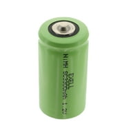 1.2V SubC Rechargeable Button Top Battery For Solar Lights, Remotes,Telecoms