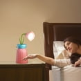 thumbnail image 4 of Night Lights Unique Wireless Flower Desk Lamp With Vase Flexible Gooseneck Rechargeable Led Lamp With Usb Charging Port 3 Color Modes And Stepless Dimming Flower Lights Room Lights Lamp, 4 of 7