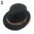 thumbnail image 2 of Xeoereki Unisex Kids' Fashion Cool Jazz Pitched Crown Short Brim Hat Cap Fedora Hat, 2 of 8
