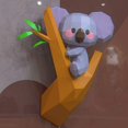 thumbnail image 4 of ShenMo 1pcs 3D Animal Origami Papercraft DIY Model 3D Geometric Paper Trophy DIY Puzzle Paper Building Construction Wall Mount Animal for DIY Decoration, 4 of 5