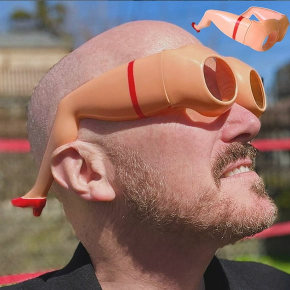 Openpig Crazy Party Glasses-SHADES: Funny Sunglasses for Party - Dazzling Leg and Hip Designs Stand Out!