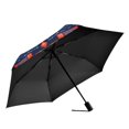 thumbnail image 2 of FORMRS Travel Umbrella Folding Auto Open Close Windproof Rain UV Protection, Blue Abstract Eagle, 2 of 8