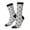 3 Black, variant on Skiing penguin Print Adult Socks for Men & Women,Calf Socks, Ankle Socks,Boots Socks,Breathable Casual Sock,Unisex Crew Socks