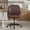 Espresso, variant on Spruce & Spring Faux Leather Office Chair with Swivel Base, Ergonomic High-Back Design, Breathable PU/Polyester Blend, Espresso