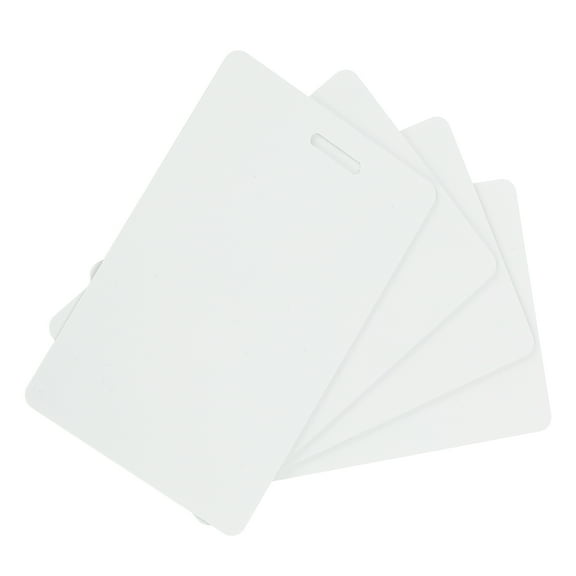 40 Pack Blank Cards 30mil ID Cards Blank Plastic Cards for ID White