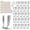 2" x 6" Joist Hangers - 25 pcs, variant on 25 Pack 2x4 Joist Hangers With Screws Galvanized Face Mount Rafter Brackets For Wood Hurricane Ties Rafters And Deck Connectors Floor Shed Barn Coop Porch Truss Ceiling Joists