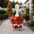 thumbnail image 6 of Qwtwty Christmas Lawn Goose Costume for 23" Geese Statue, Funny Lawn Goose Christmas Outfits for Garden Lawn Patio Yard Outdoor Decoration, 6 of 8