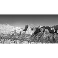 thumbnail image 3 of Marshall, Laura 24x14 Black Modern Framed Museum Art Print Titled - Kolob Canyons II, 3 of 5