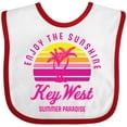 thumbnail image 3 of Inktastic Enjoy the Sunshine Key West Summer Paradise Boys or Girls Baby Bib, 3 of 4