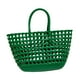 thumbnail image 4 of Bolso de mano tejido para mujer, moderno bolso de playa de verano para ir de vacaciones Verde, 4 of 9