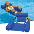 thumbnail image 2 of Inflatable Mattresses Water Swimming Pool Accessorie Hammock Lounge Chair Pool Float Water Foam Board Toys Float Mat Pool Rafts stripe A, 2 of 6