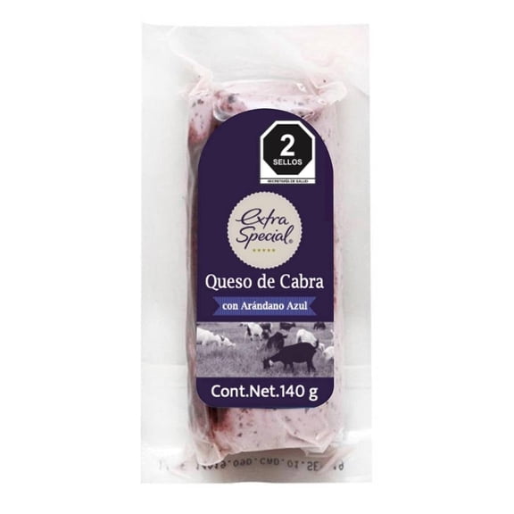 Queso de cabra Extra Special con arándano azul 140 g