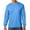 Carolina Blue, variant on Gildan Adult 5.3 Oz. Long-Sleeve T-Shirt