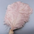thumbnail image 4 of Lote de 10 plumas de avestruz naturales para manualidades, plumas blancas para jarrones, decoración de bodas, fiestas, accesorios de artesanía, plumas DIY., 4 of 4