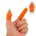 thumbnail image 2 of SHELLTON Separator Finger Knife, Garden Silicone Thumb Knife Tools, Havesting Plant Picking Knife, Plucking Thumb Finger Cutter for Trimming Garden Plants Vegetables Orange, 2 of 6