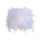 thumbnail image 3 of Pantalla de lámpara de plumas decorativa para lámpara de mesa y lámpara de pie, cubierta de luz colgante Diámetro 50cm, 3 of 9