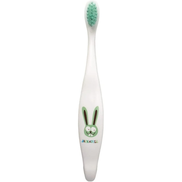 Jack N' Jill Bio Toothbrush (TM) Compostable & Biodegradable Handle BUNNY