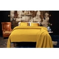 thumbnail image 3 of 100% Cotton Basket Weave Thermal Bed Blanket Breathable Super Soft Layering All Season Light Weight for Home Decoration, 3 of 5