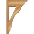 thumbnail image 3 of Ekena Millwork 8"W x 20"D x 32"H Olympic Rough Sawn Traditional Outlooker, Western Red Cedar, 3 of 4