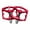 red, variant on Rockbros Aluminum Alloy Mountain Bike Flat Pedals,9/16" Carbon Fiber Sealed Bearing 2 Pair