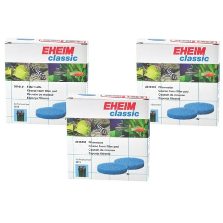 - Eheim Carbon Filter Pad for ECCO Canister Filters - 9 Total Filters (3 Packs with 3 Pads per Pack)
