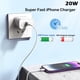 thumbnail image 2 of Cargador TrimDish Fast de 20 W, paquete de 2 unidades con conector USB-C a Lightning de 3 m, 2 of 7