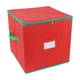 thumbnail image 3 of 64 Rejilla Adorno navideño Caja de almacenamiento Contenedor Titular Protector Plegable Divisores duraderos Estuche Tela no tejida para Navidad Casa Yuyangstore contenedor de almacenamiento, 3 of 8