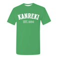 thumbnail image 4 of Huesdet T-Shirts Décontractés Ajustés à Manches Courtes pour Hommes, Doux et Légers, Col en V/col Rond, T-Shirts Graphiques pour Hommes (Vert, TG), 4 of 4
