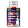 Kids Probiotic Gummies - 6 Diverse Probiotic Strains - Digestive & Immune Support - Chewable Kid Probiotic Gummy Supplement - Non-GMO, Gluten & Allergen Free - No Refrigeration Required - 60 G