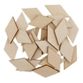 thumbnail image 2 of GUOOL 2 Unfinished Rhombus Shapes Sign Plaque Craft 30pcs 40x20mm 3 Pcs, 2 of 9