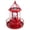 A002- Red, variant on LED Lawn Lamp, Solar Powered Rotating Lighthouse Black, 1 Piece Outdoor Decorative Light, Waterproof Decorative Lighting for Garden Patio Backyard Yard Walkway Landscape