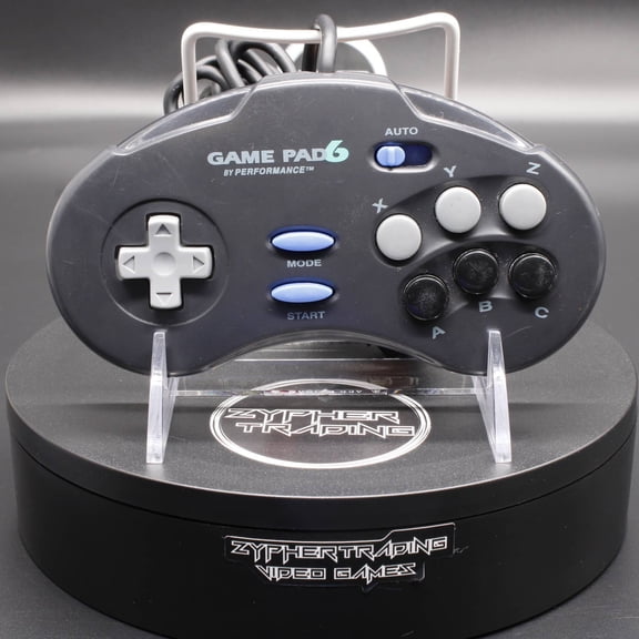 Restored Game Pad 6 [Performance] SEGA Genesis P-046A (Refurbished)