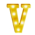 thumbnail image 2 of TopLLC Christmas Decor LED Letter Lights Sign Light Up For Home Party Wedding Decoration Light Up Letters Alphabet Letter Sign Battery Powered For Christmas Birthday Party Decoration warning light, 2 of 5