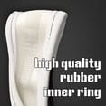 thumbnail image 6 of XUKEY Flat Bottom D Shape  Steering Wheel Cover For Tesla Model 3 Model Y Leather, 6 of 8