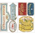 thumbnail image 1 of Wallpops Wd1358 Adhesivos De Pared De Playa Multicolor, 1 of 2