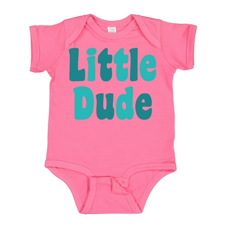 

Inktastic Little Dude Boys Baby Bodysuit