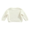 thumbnail image 4 of MesaSe Nouveau-Né Garçon Fille Câble Tricot Pull Pull Enfant Enfant à Manches Longues Col Rond Pull Top, 4 of 7