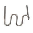 thumbnail image 1 of Riwesomey Kit de soldadura para reparación de parachoques de coche, de acero inoxidable, 500 Uds., retardo de reparación de plástico fácil y Herramientas eléctricas 0.6 en forma de S * 500 piezas, 1 of 6