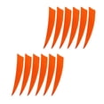 thumbnail image 2 of Flechas de tiro con arco Sunnimix 12pcs 4 de goteo Flechas de Plumas naturales naranja, 2 of 8