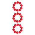 thumbnail image 2 of relayinert Lot de 10 Balles d'Eau pour Enfants Jeu Réutilisable Jouets pour Enfants Absorbant Interactif Rebondissant Jouet Parent-Enfant Rouge 3 Pcs, 2 of 6