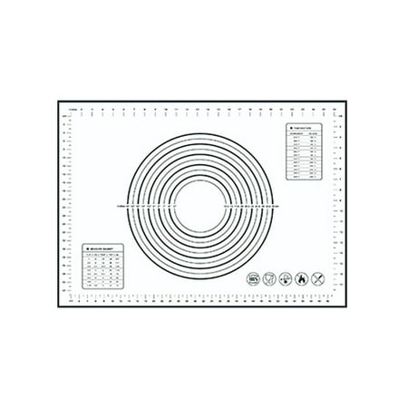 

Black and Friday Deals 2024 Extra Large Baking Mat With Measurements Non Stick Silicone Baking Mat For Rolling Dough Non Slip Silicone Baking Kitchen Countertop Mat (White Background Black Letters).