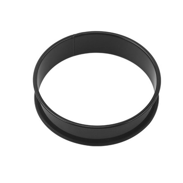 Dsscvnef Anneau Circulaire en Acier Inoxydable Outil de Cuisson pour Gâteaux Ensemble de Moules en Silicone