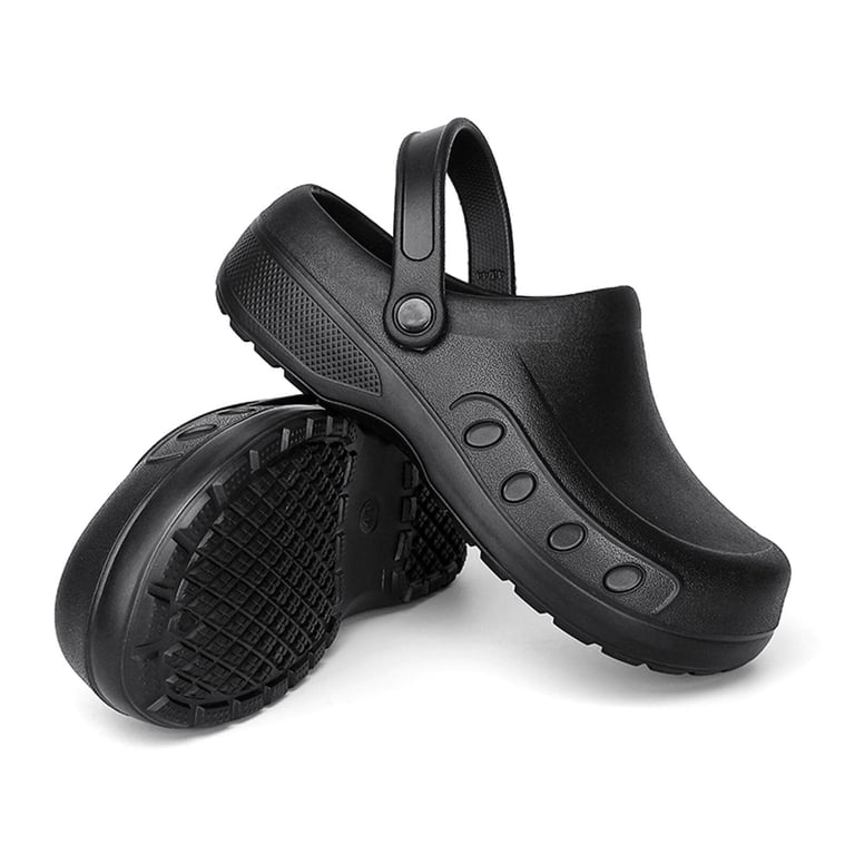 Waterproof Non Slip Chef Shoes for Men - Lightweight Oil  display picture 3