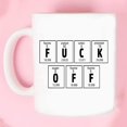 thumbnail image 4 of Fuck Off Taza de café divertida Taza de desayuno Taza de café divertida 11 onzas Inspirador y motivador Feliz Sencillez, 4 of 5