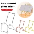 thumbnail image 3 of Big sale! Creative Metal Phone Stand Desktop Perforated Tablet Storage Lot D7 P3Y6, 3 of 8